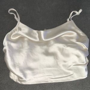 silk crop top